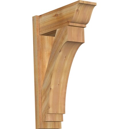 Ekena Millwork Imperial Rough Sawn Traditional Outlooker, Western Red Cedar, 8"W x 22"D x 34"H OUT08X22X34IMP01RWR